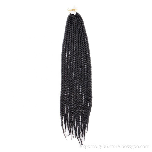 Cheap wholesale synthetic dreadlack faux locs crochet hair extension men crochet box braids